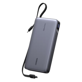 Повербанк Ugreen PB552 Nexode 25000mAh 165W з подвійними USB-C кабелями